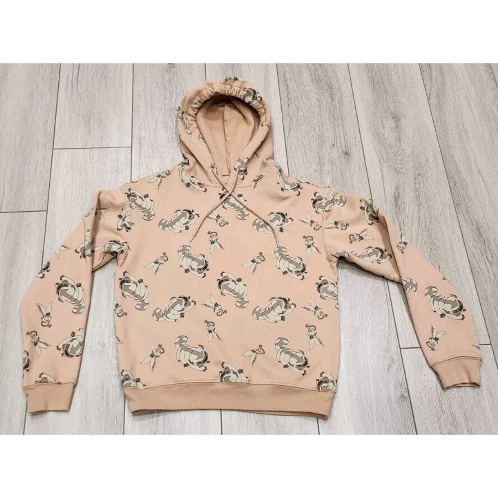 Appa Momo Avatar The Last Airbender Sweatshirt Hoodie‎ Nickelodeon Adult XS